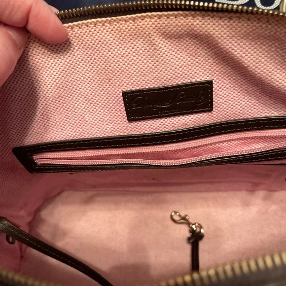 Dooney & Bourke Croc Denison Shaina Satchel - Picture 8 of 16